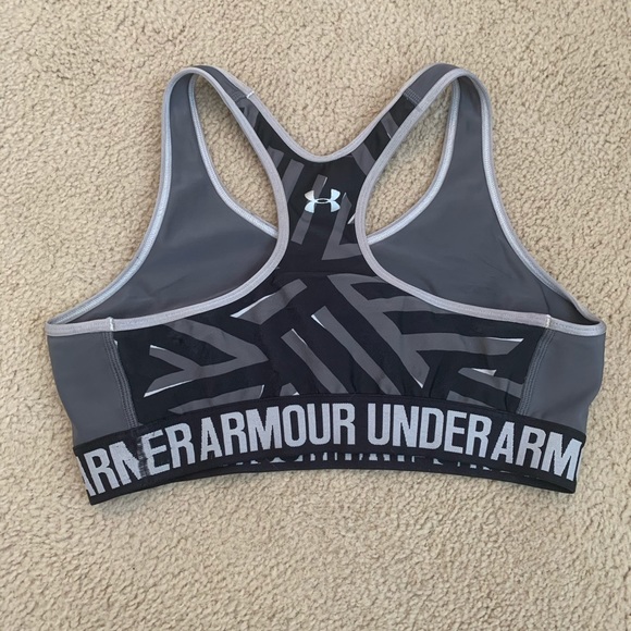 Grey Under Armour sports bra - Picture 2 of 2